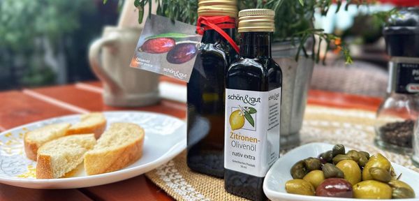 Neuheit Zitronen Olivenöl