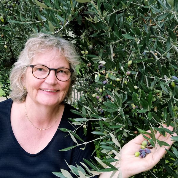 Katharina Schenke vor Ort