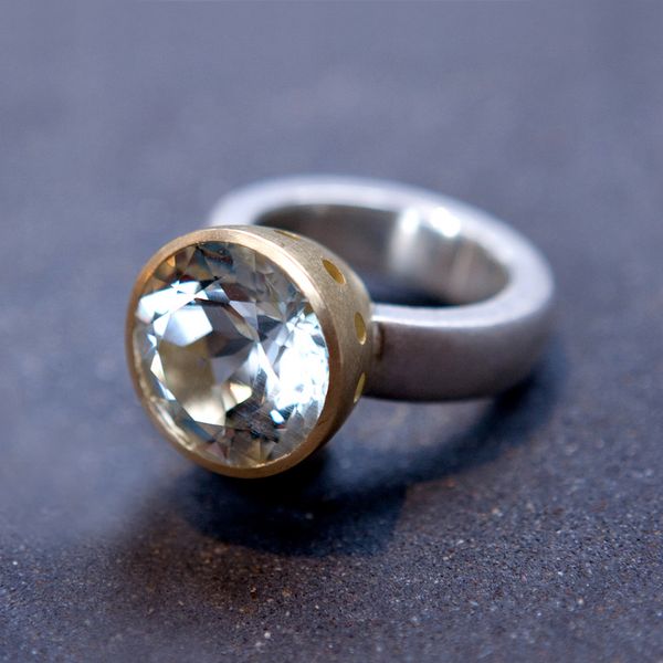 Silber 750Gold Beryll 01 Silber 750Gold Beryll 01